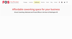 Desktop Screenshot of flexofficespace.com